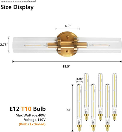 OLUZO 28“ Modern Wall Lights