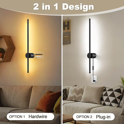 OLUZO 23.6” Light luxury and simple Wall Lights