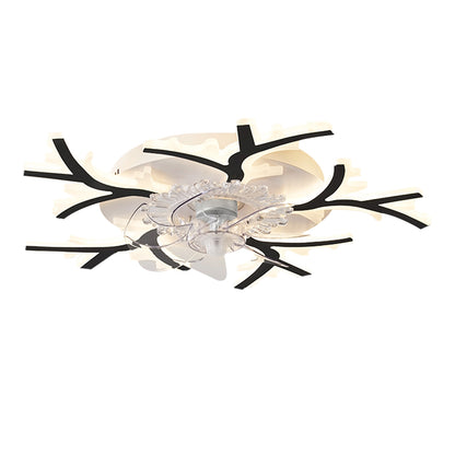 OLUZO 24.8“New Nordic Smart Ceiling Fans