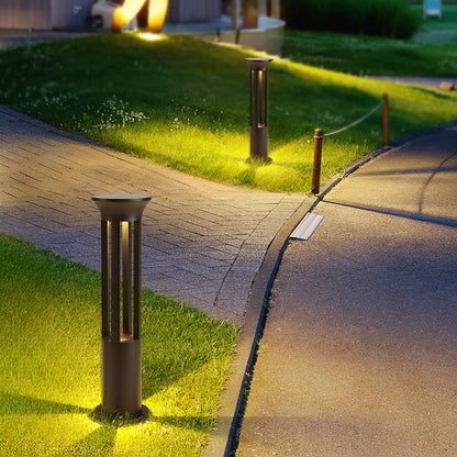 OLUZO 4.2” Waterproof aluminum cylinder Outdoor Lights