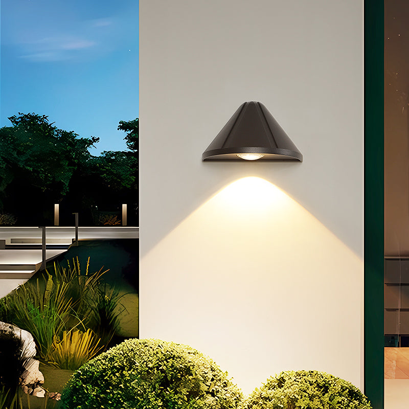 OLUZO 7“ Modern simplicity outdoor wall lamp