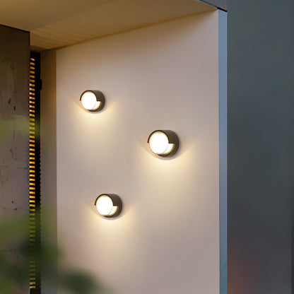 OLUZO 6.2" Modern Minimalist Style Outdoor Lights