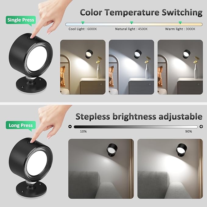 OLUZO 3.03“ modern Wall Lights