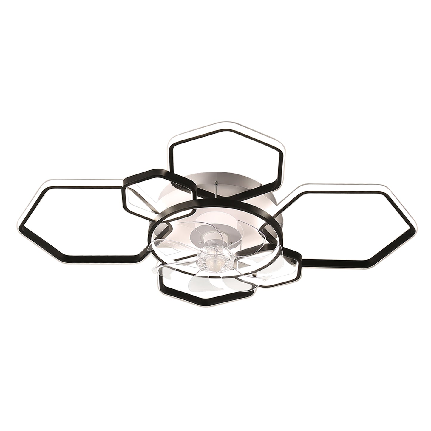 OLUZO 40" Ceiling Light with Fan Modern【get 30% coupon , buy on amz with code】