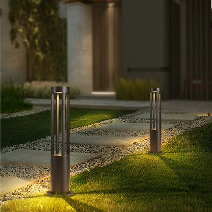 OLUZO 4.2” Waterproof aluminum cylinder Outdoor Lights