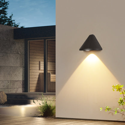 OLUZO 7“ Modern simplicity outdoor wall lamp