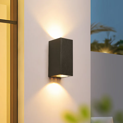 OLUZO 5.9” The aluminum is modern and simple outdoor wall lamp