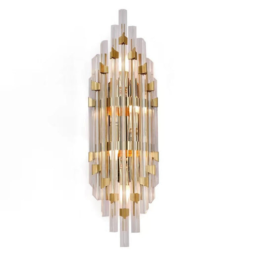 OLUZO 8.6“ Modern simple light luxury crystal Wall Lights