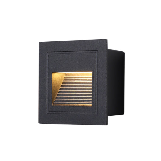 OLUZO  3.3” step outdoor wall lamp